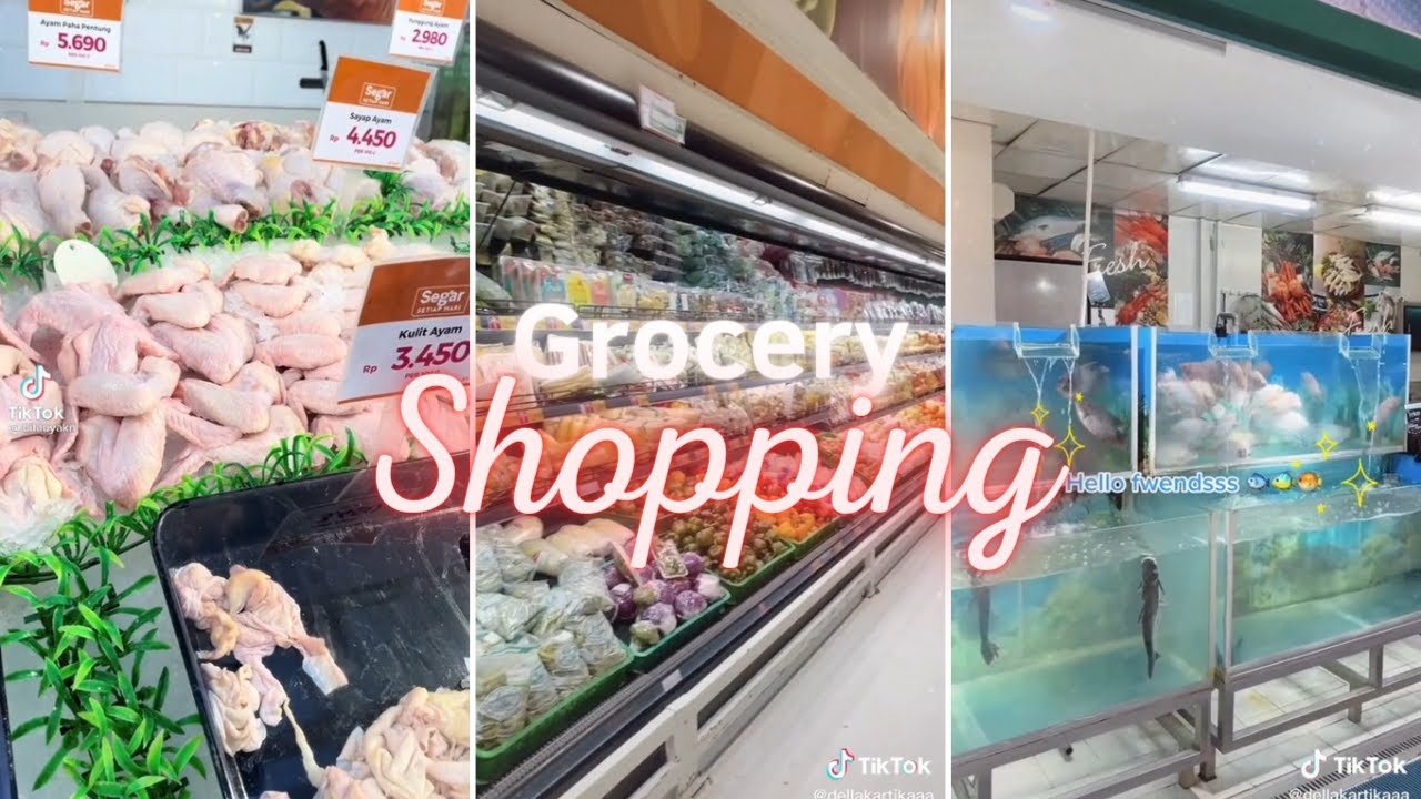Asmr Grocery Shopping 💸 | TikTok Compilation