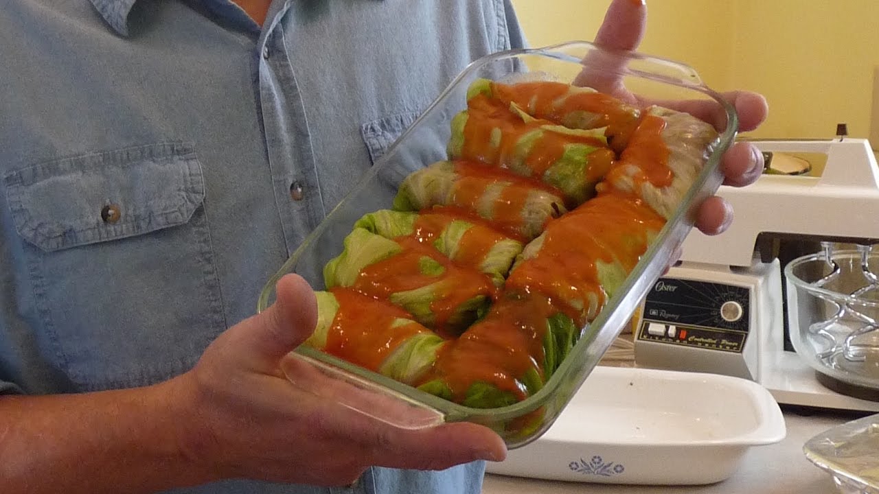 Polish Cooking, Gołąbki, Stuffed Cabbage, Pigs In A Blanket