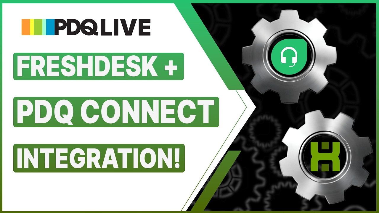 🔴Freshdesk + PDQ Connect integration
