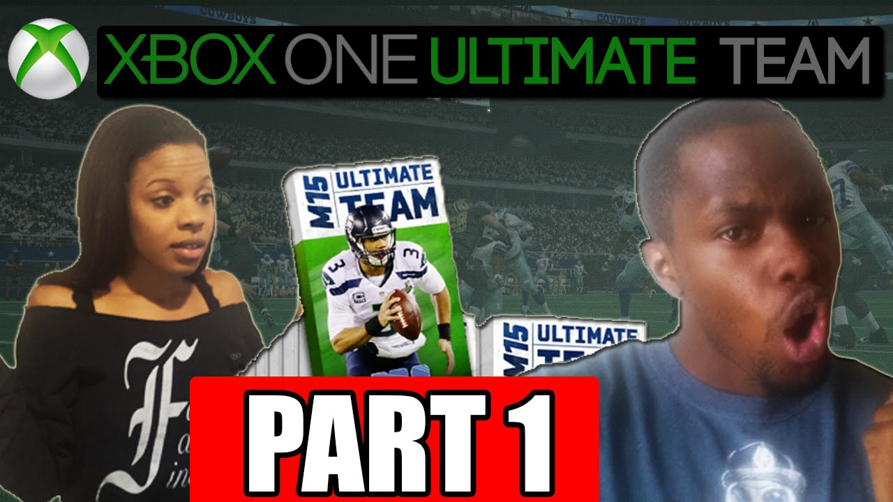 Madden 15 Pack Opening - MUT ADDICT OPENS 60 BUNDLE WITH HIS WIFE (Part 1) | MUT 15
