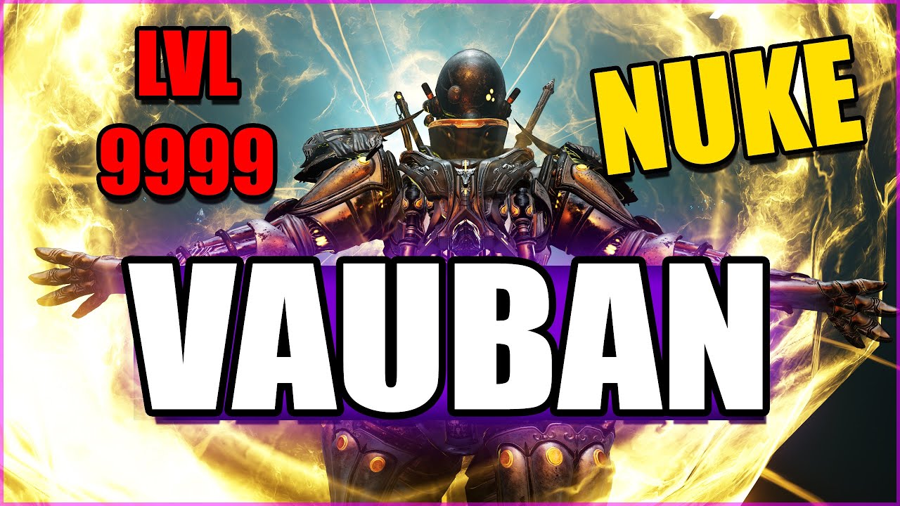 Vauban Prime Steel Path Level 9999 Build Guide - Flechette Orb Infinite Scaling Nuke [Warframe]