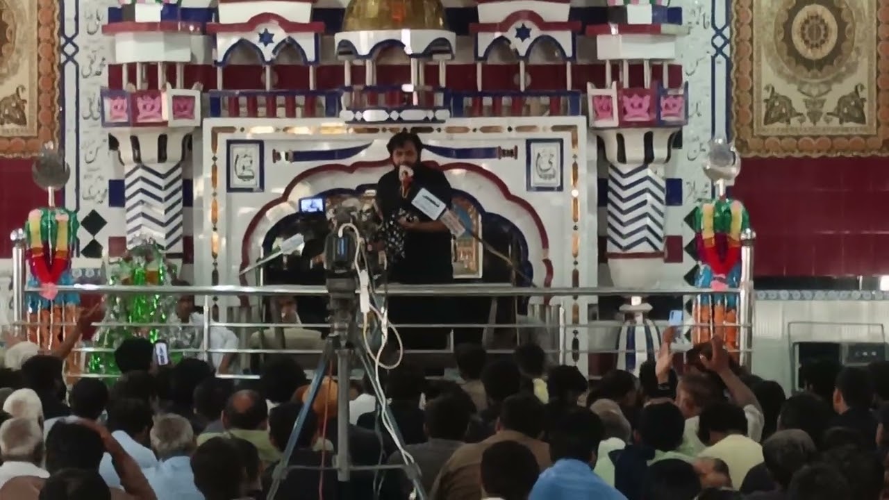 Allama mukhtar hussain qumi bhakkar.9 safar 2025 rahim yar khan.shahadat Ali akbar as
