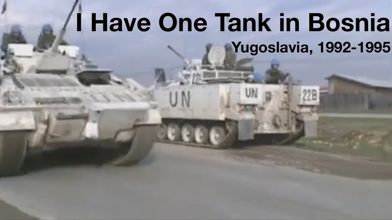 I Have One Tank in Bosnia | Czech War Song (ENG Subs)
