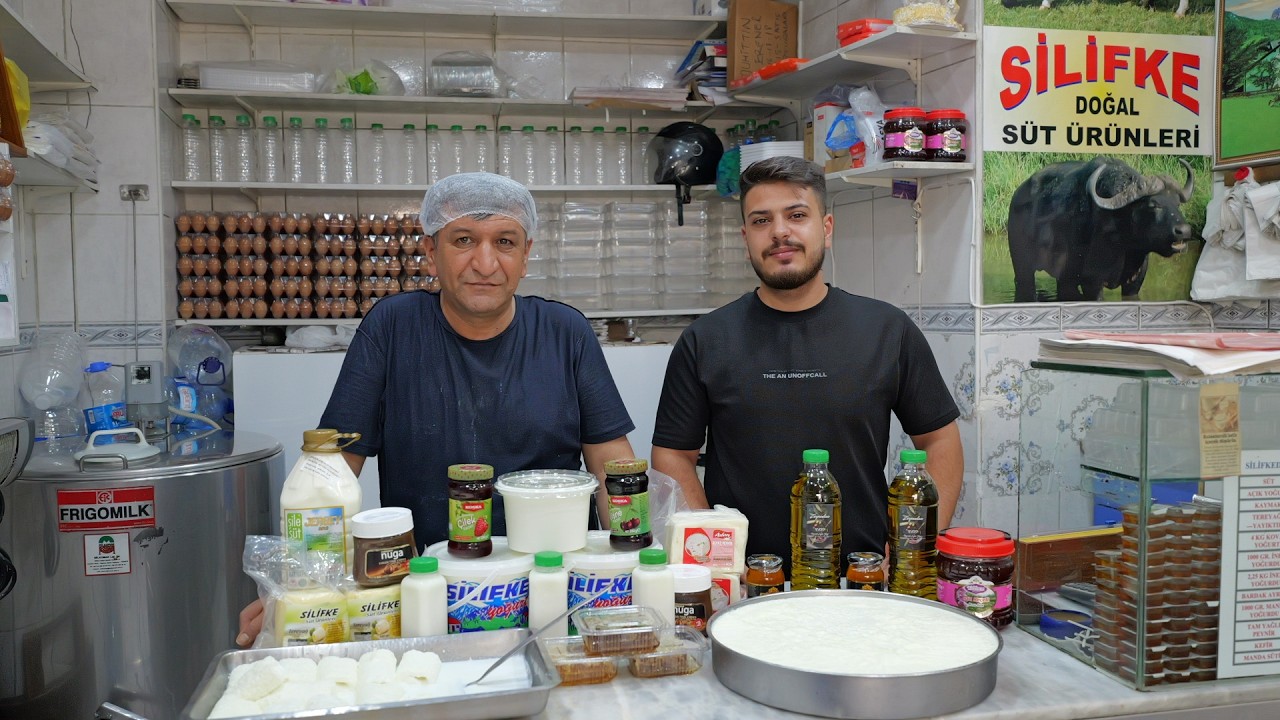 Как делают ТУРЕЦКИЙ ЙОГУРТ и КАЙМАК | Секрет вкуса, который не меняется 75 лет