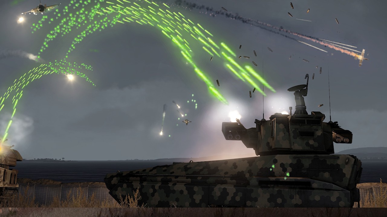 A-10 Warthog destroyed entire Base and got Shot Down! - SAM - GAU-8 - Military Simulation - ArmA 3