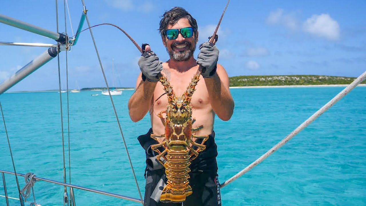 Catch and Cook from ISOLATION - Uninhabited Island Paradise! Sailing Vessel Delos Ep. 272