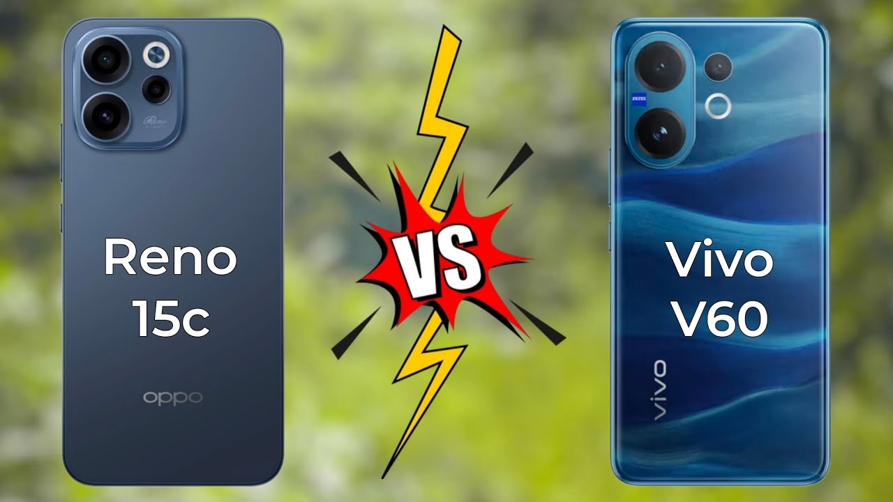 OPPO RENO 15C 5G vs Vivo V60 5G Il FullComparison
