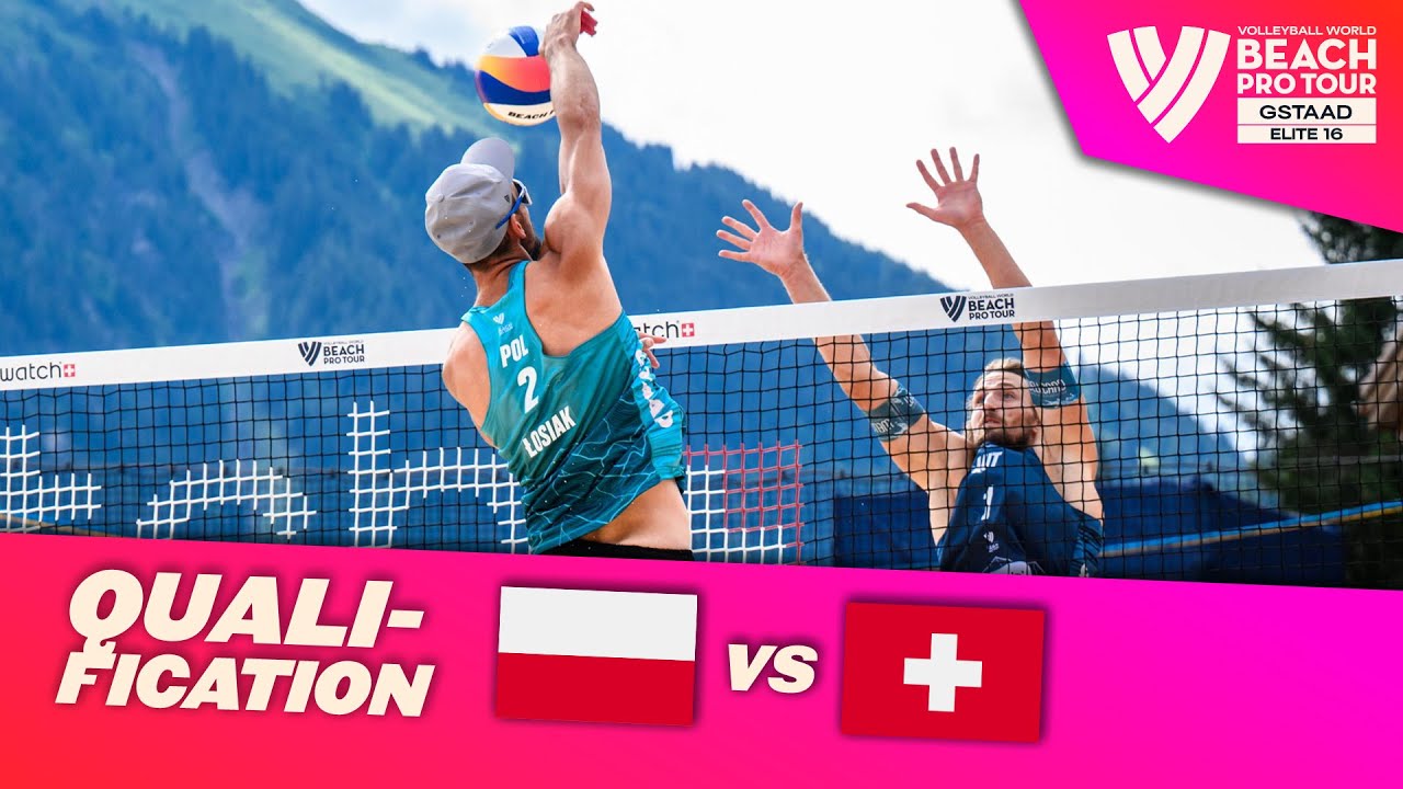 Bryl/Łosiak vs. Haussener/Friedli - Qualification Highlights Gstaad 2024 #BeachProTour