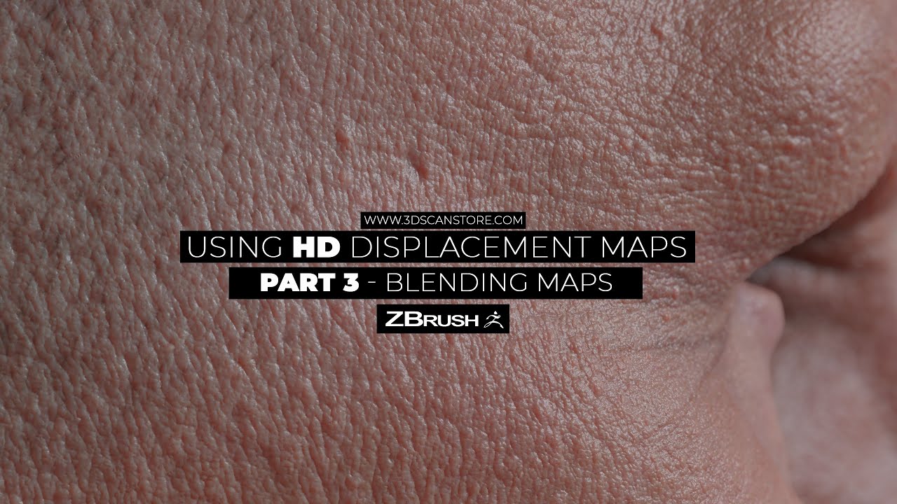 Blending HD Displacement Maps