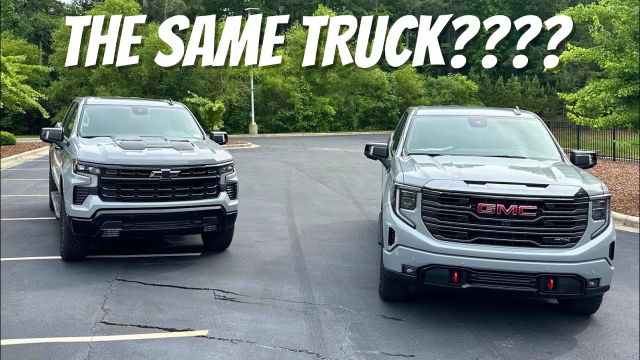 Chevrolet Silverado LT Trail Boss 2024 года против GMC Sierra AT4 2024 года — какой грузовик купить?