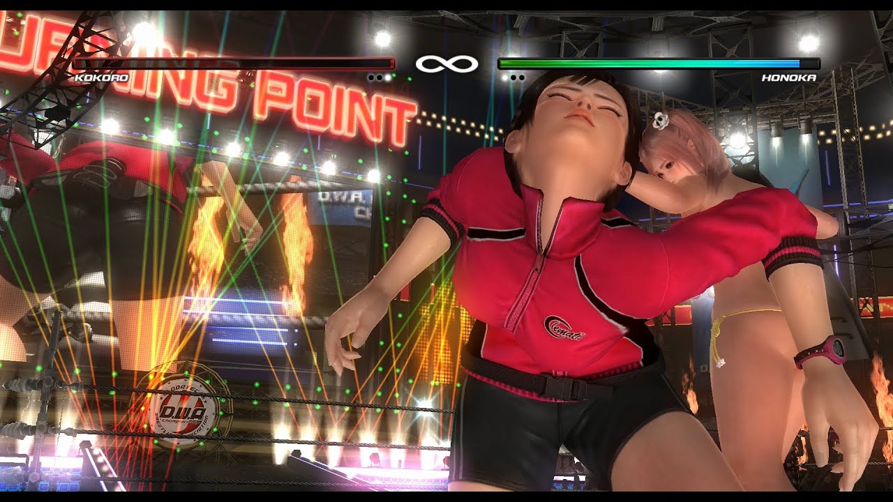 【DOA5LR】オンライン対戦　こころVSほのか