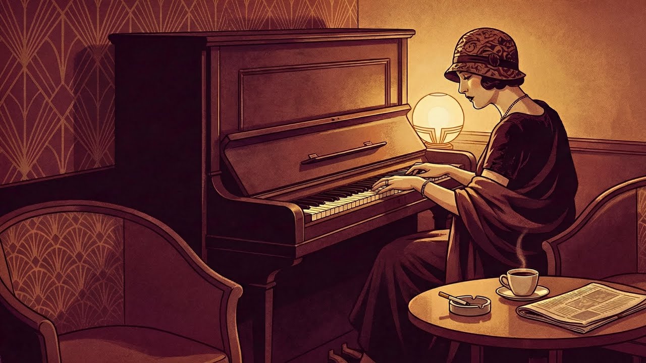 Vintage 1930s Jazz for Sleeping - Relaxing Piano Music To Fall Asleep To