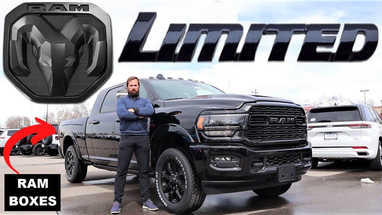 2023 Ram 3500 Limited Night Edition (Mega Cab and Ram Boxes): Is It Worth Ordering Every Option?