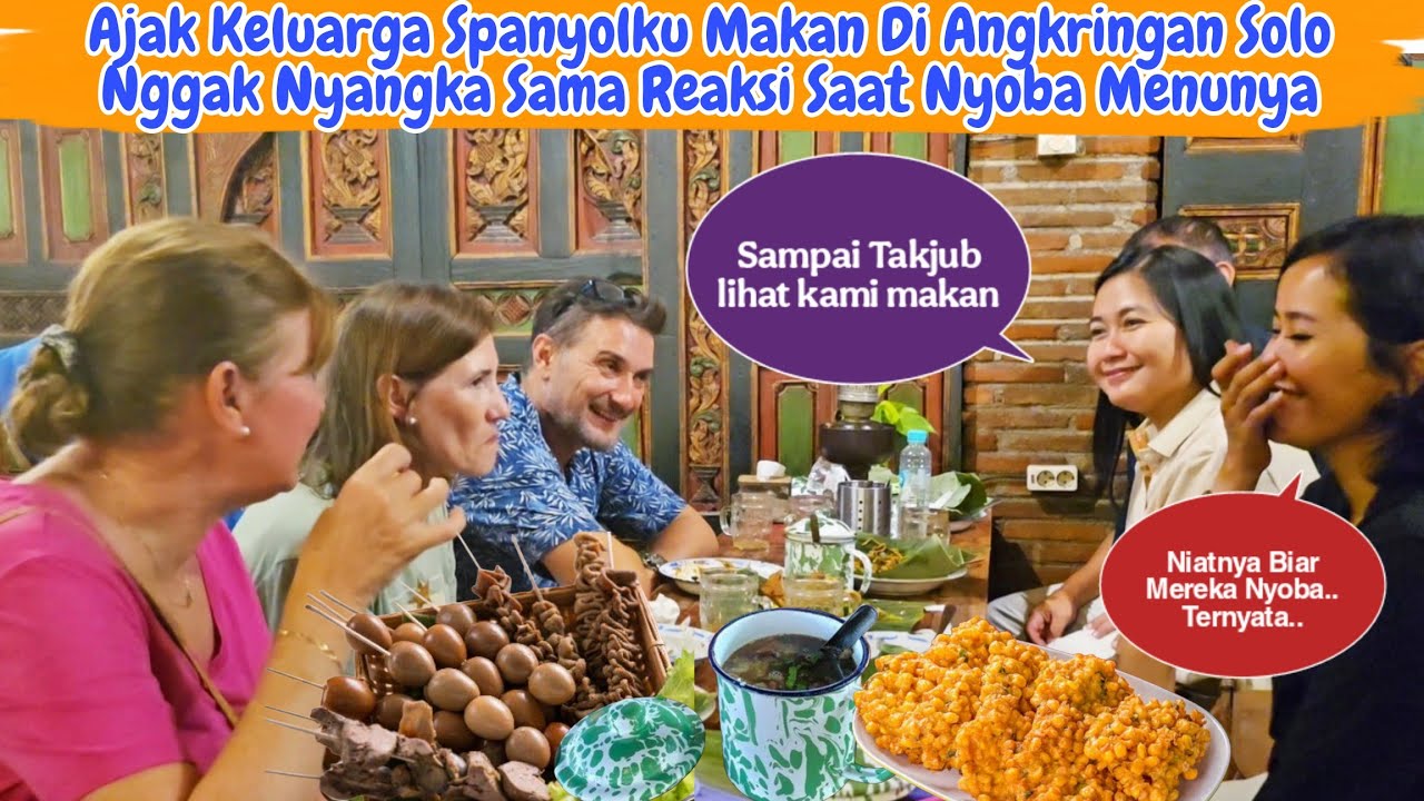 NIATAN AJAK MEREKA KE ANGKRINGAN BIAR NYOBA, MALAH PADA KETAGIHAN