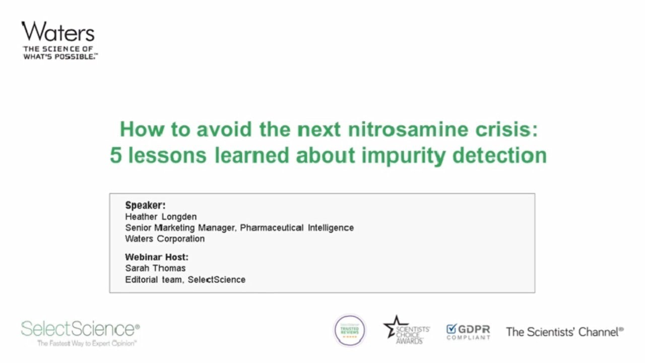 How to avoid the next nitrosamine crisis: 5 lessons learned about impurity detection