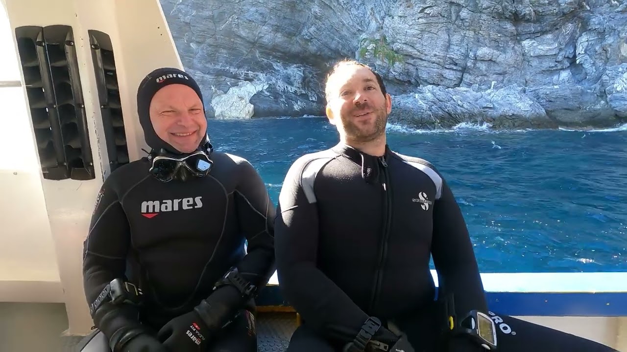 Tauchen mit Freunden an der Côte d'Azur im Oktober 2022