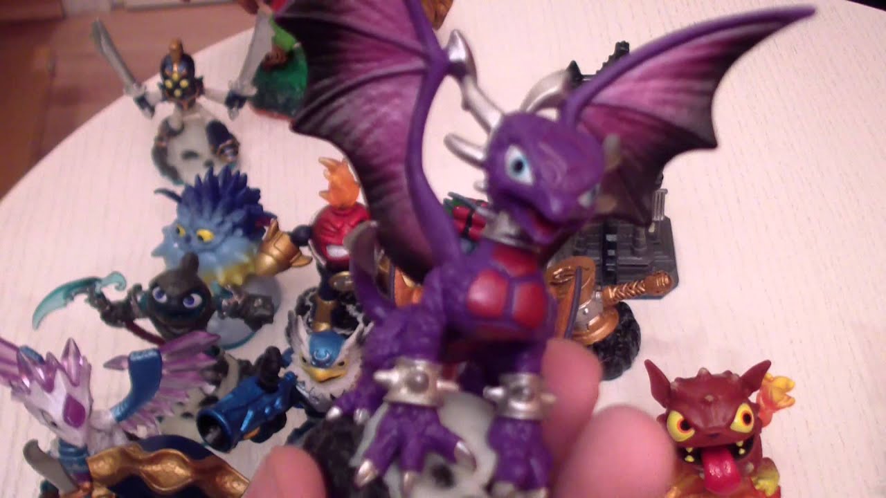 Moja Kolekcja Figurek ze Skylanders-Wracają do Gry :)
