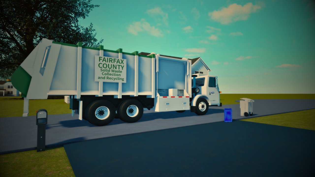 FairFax County Heil 2000 Recycler | Roblox Garbage Trucks