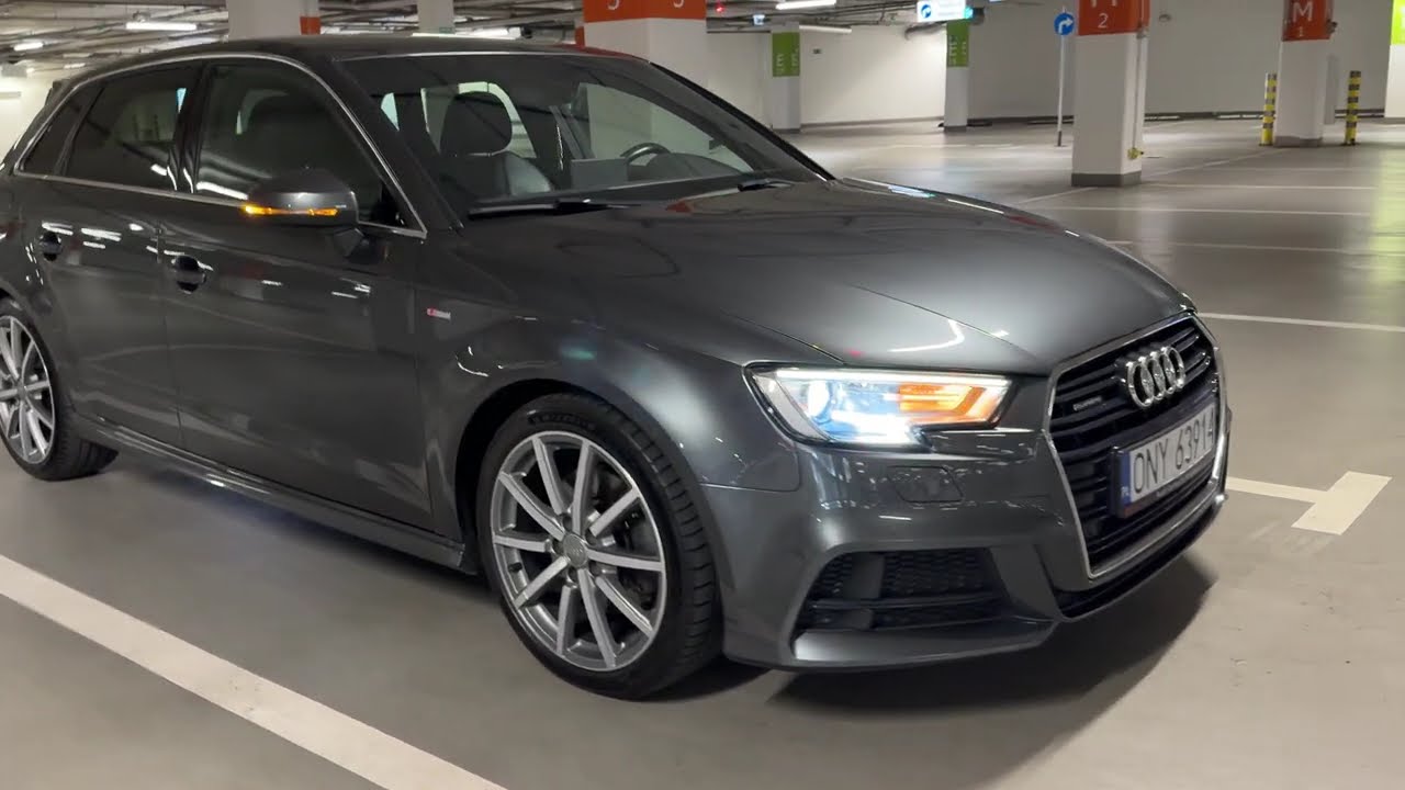 Audi A3 Sportback LIFT 2.0 TDI QUATTRO 150KM 2x S line Virtual Full LED DaytonaGrau od 