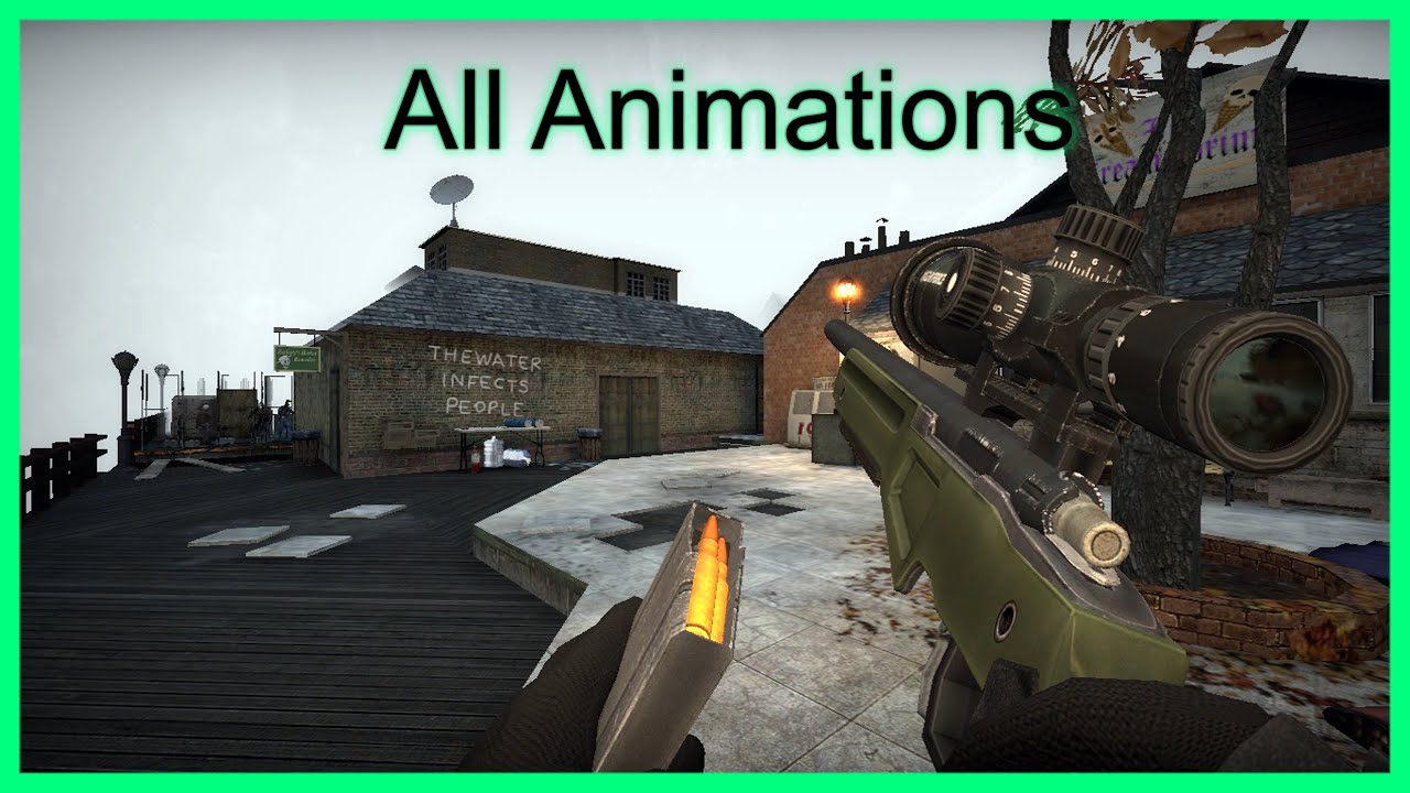 No More Room In Hell: All Weapon Animations