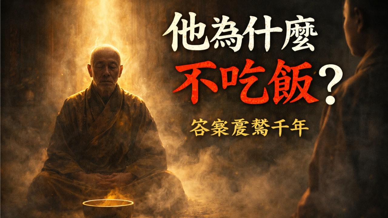 弟子藏起鋤頭後，一位80歲高僧竟然三天不吃飯，他說了八個字，流傳千年：一日不作，一日不食
