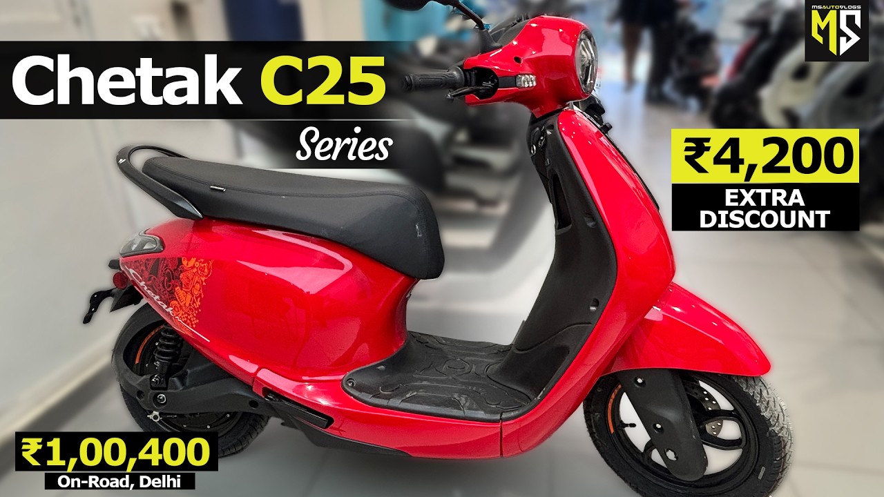 Chetak C2501 Review⚡113KM Range | Best Scooters Under ₹1 Lakh!