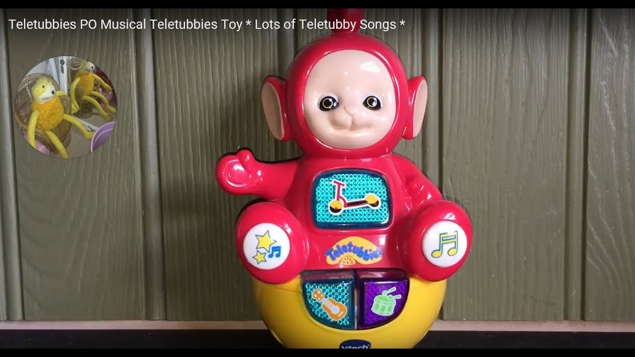 Teletubbies PO Musical Teletubbies Toy * Lots of Teletubby Songs & Flashing Lights *