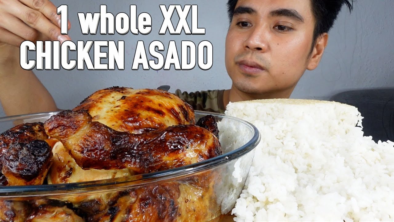 1 WHOLE JUMBO CHICKEN ASADO AT ISANG KALDERONG KANIN