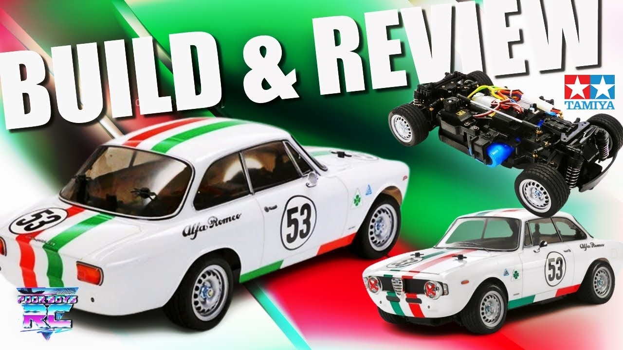 Ультимативное руководство по сборке и обзору Tamiya MB-01 Alfa Romeo Giulia GTA