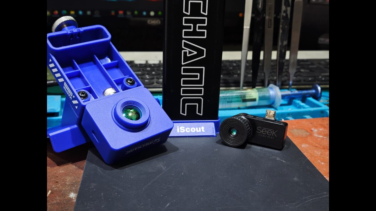 Pobamos camaras termicas mechanic iscout y seek compact xr