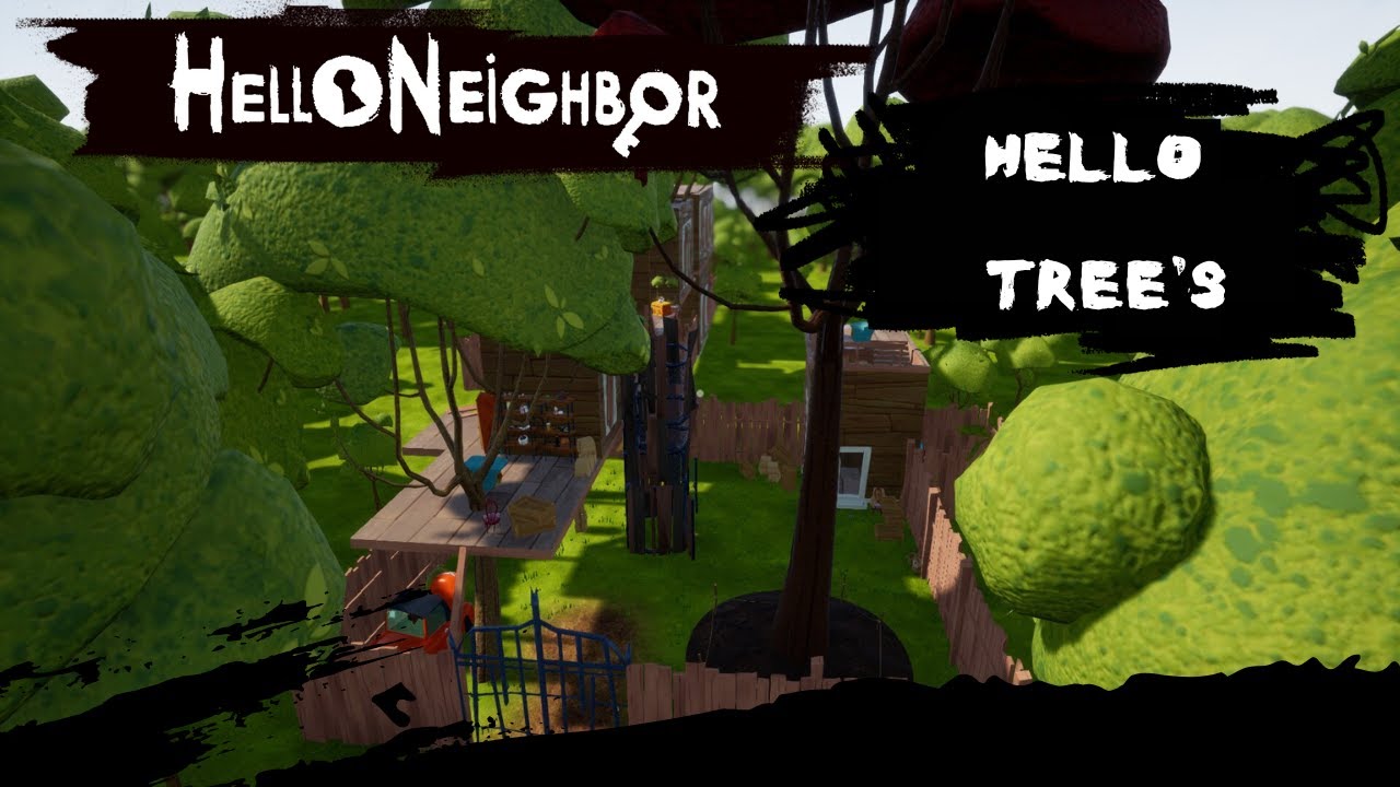 Hello Trees | No Commentary, Full Playthrough | Hello Neighbor Modded