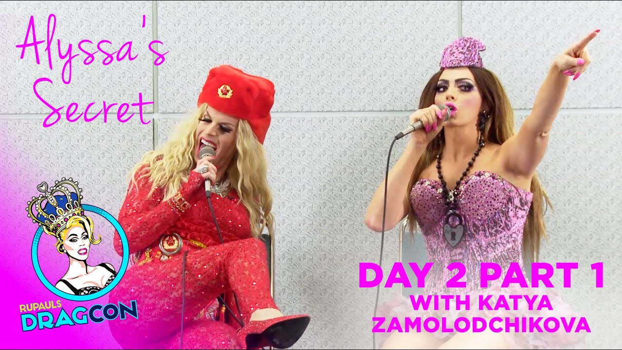 Alyssa Edwards' Secret w/ Katya Zamolodchikova Day 2 Part 1 at RuPaul's DragCon 2015