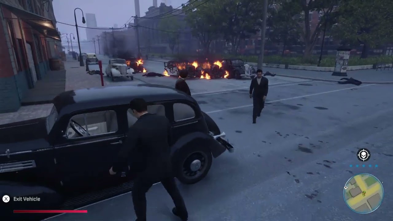 Mafia Definitive Edition Free Ride Deluxe Mod Police Shootout 11