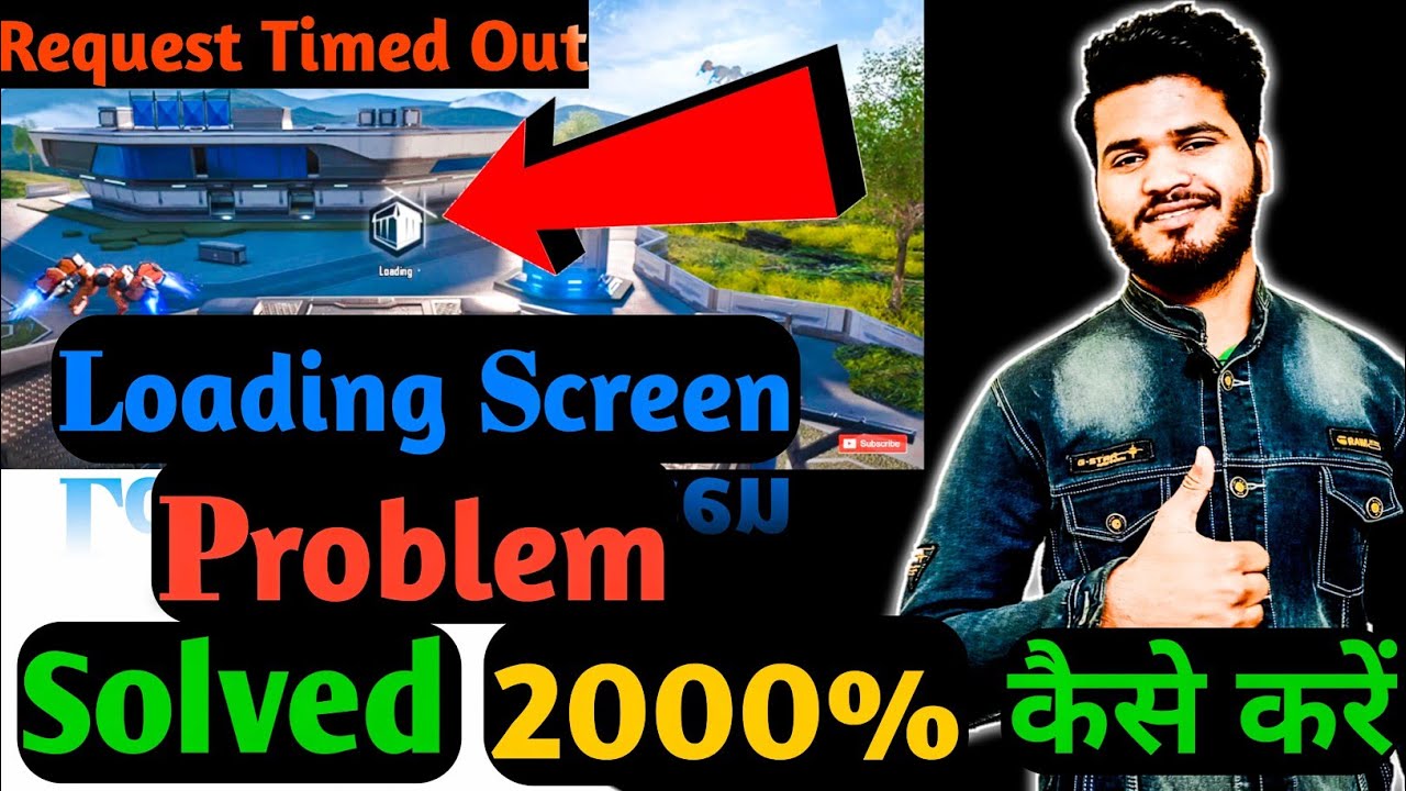 Screen Loading Problem In BGMI After 1.8 Update How To Fix Request Timed Out & Loading Screen Error