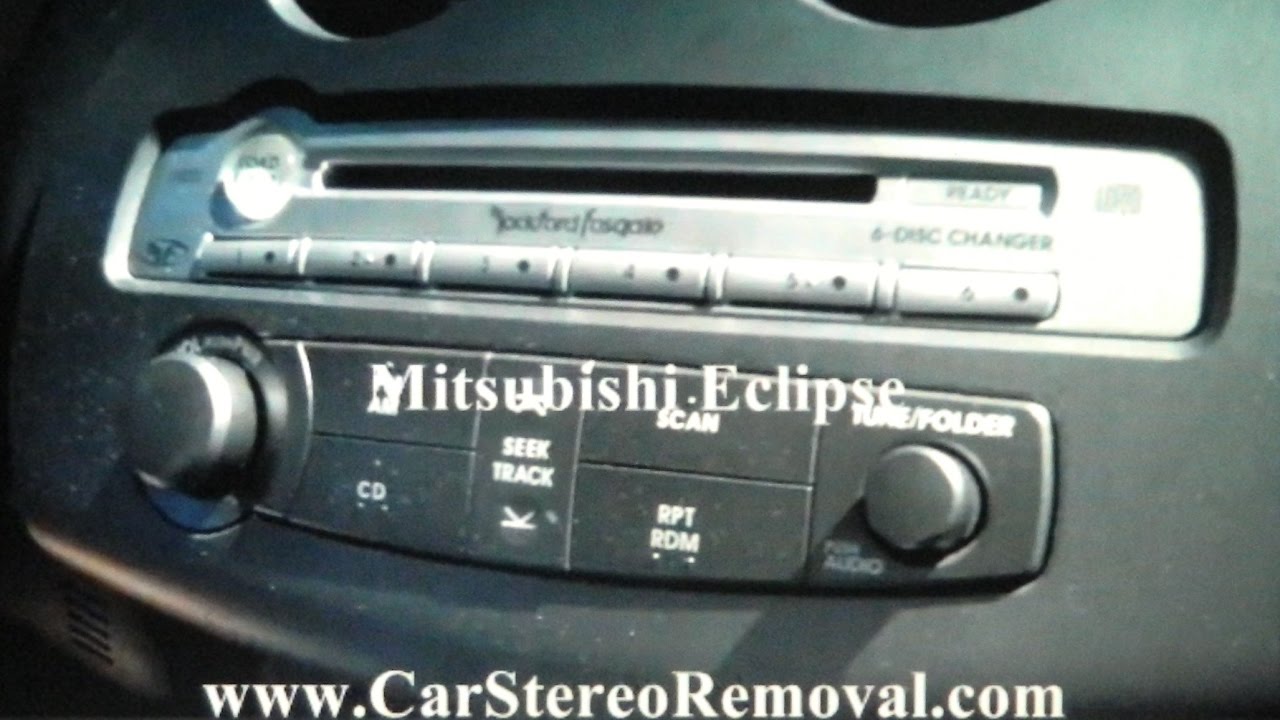 Mitsubishi Eclipse Car Stereo Removal = Car Stereo HELP