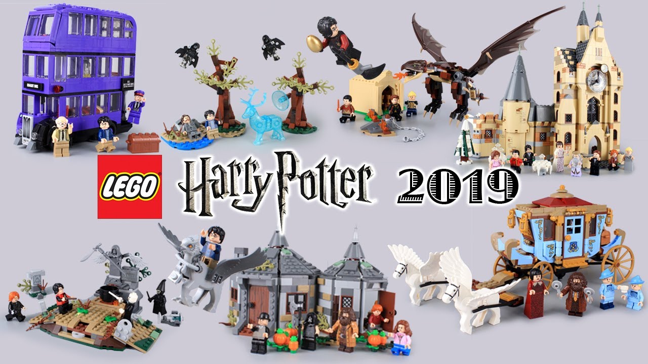 LEGO Harry Potter 2019 sets combined