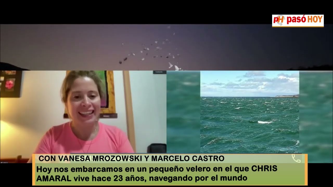 LA MUJER QUE VIVE EN UN VELERO HACE 23 AÑOS