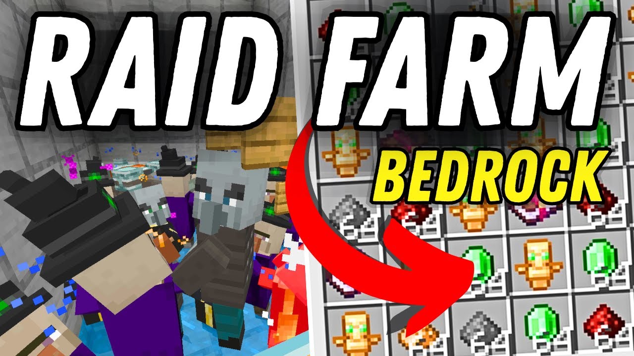 EINFACHE RAID FARM für ANFÄNGER! MINECRAFT BEDROCK 1.21 (UNENDLICH TOTEMS)