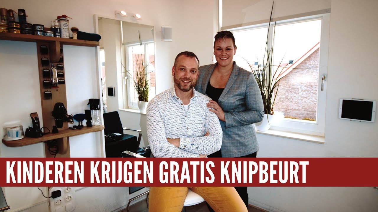 Huisarts en fotografe geven gratis knipbeurt aan gezinnen met krappe portemonnee