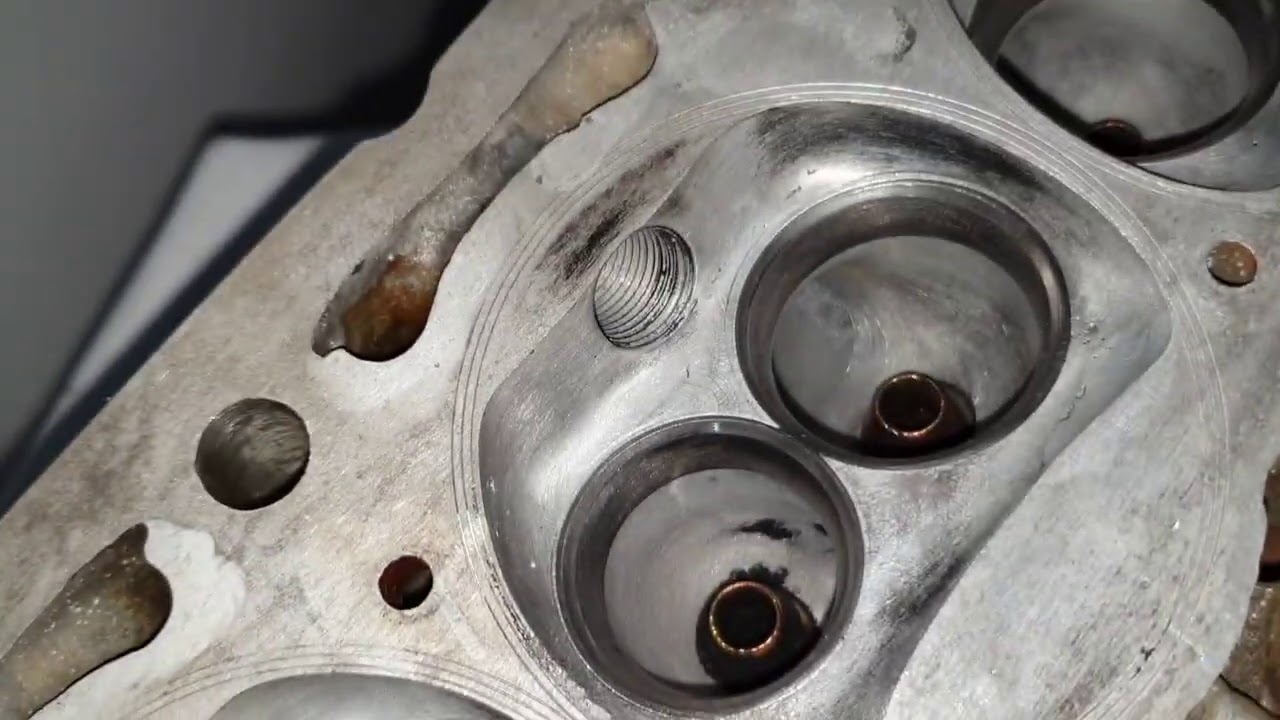 A112 Abarth - 4° parte. Testata modificata sdoppiata e flussata al banco. Elaborazione fai da te.