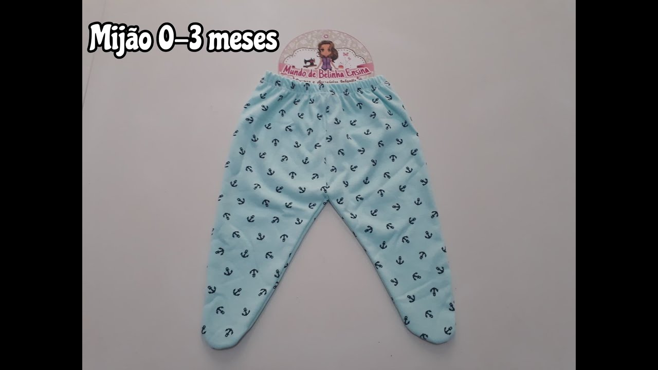 Mijão para Bebê Tam 0-3 Meses