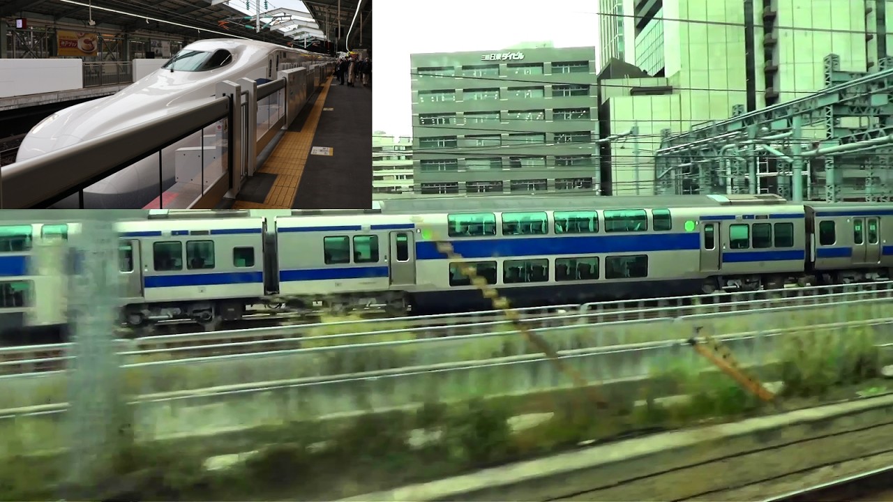 Tokaido Shinkansen N700S Series [Hikari No.502] Shin-Yokohama to Tokyo