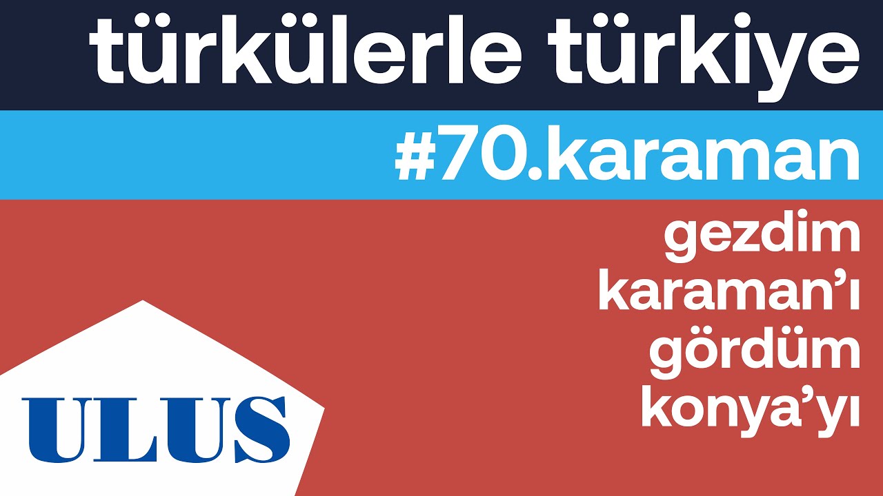 Erol Köker - Gezdim Karaman'ı Gördüm Konya'yı | Karaman Türküleri