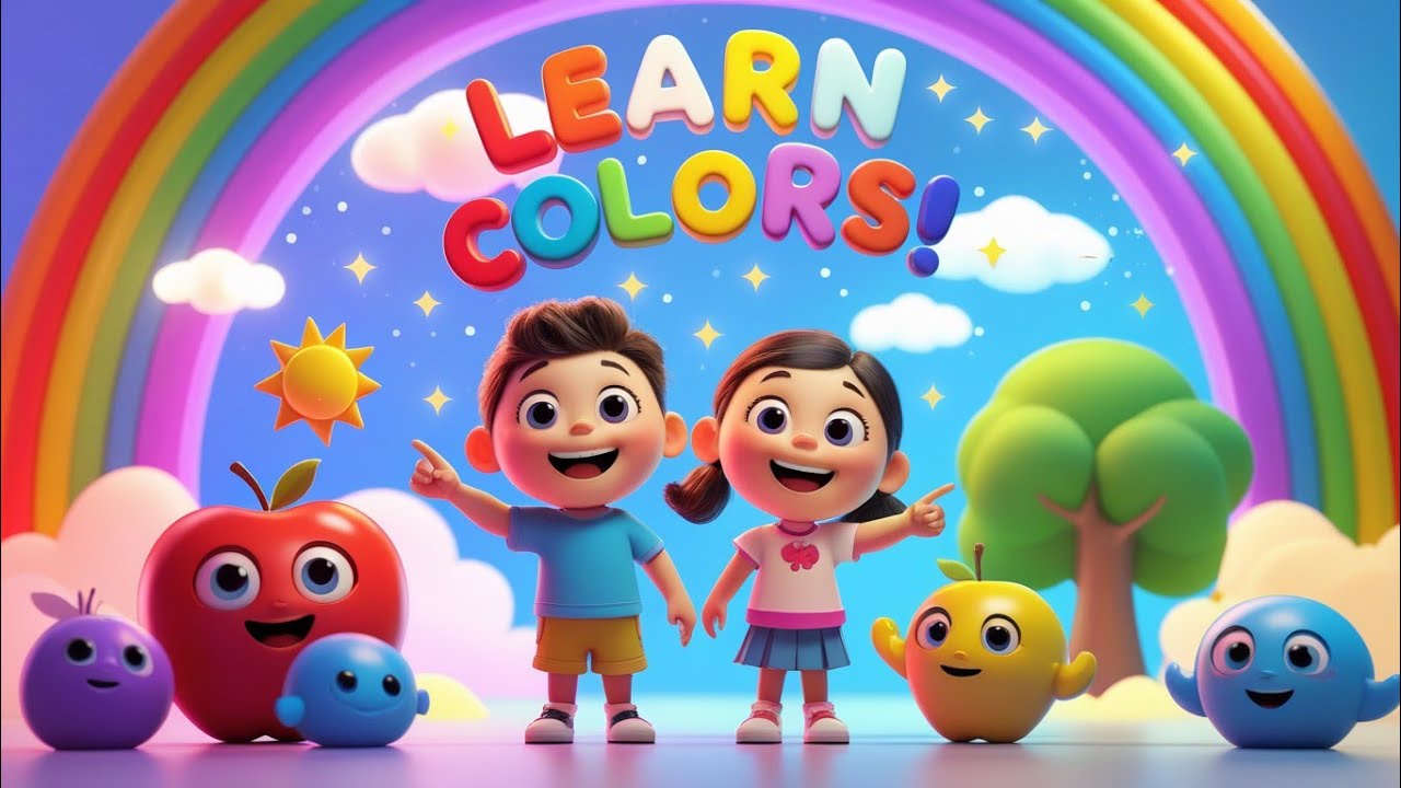 Learn Colours rhymes  #kids #colors #wonderkidsstories #usa #usakids #newyork #america #americankids