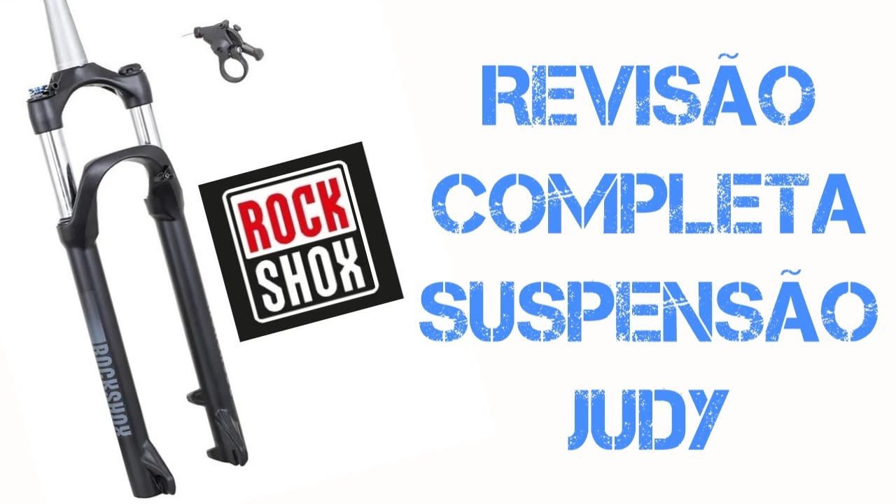 (FAÇA VOCÊ MESMO) - REVISÃO COMPLETA Suspensão Rock Shox JUDY
