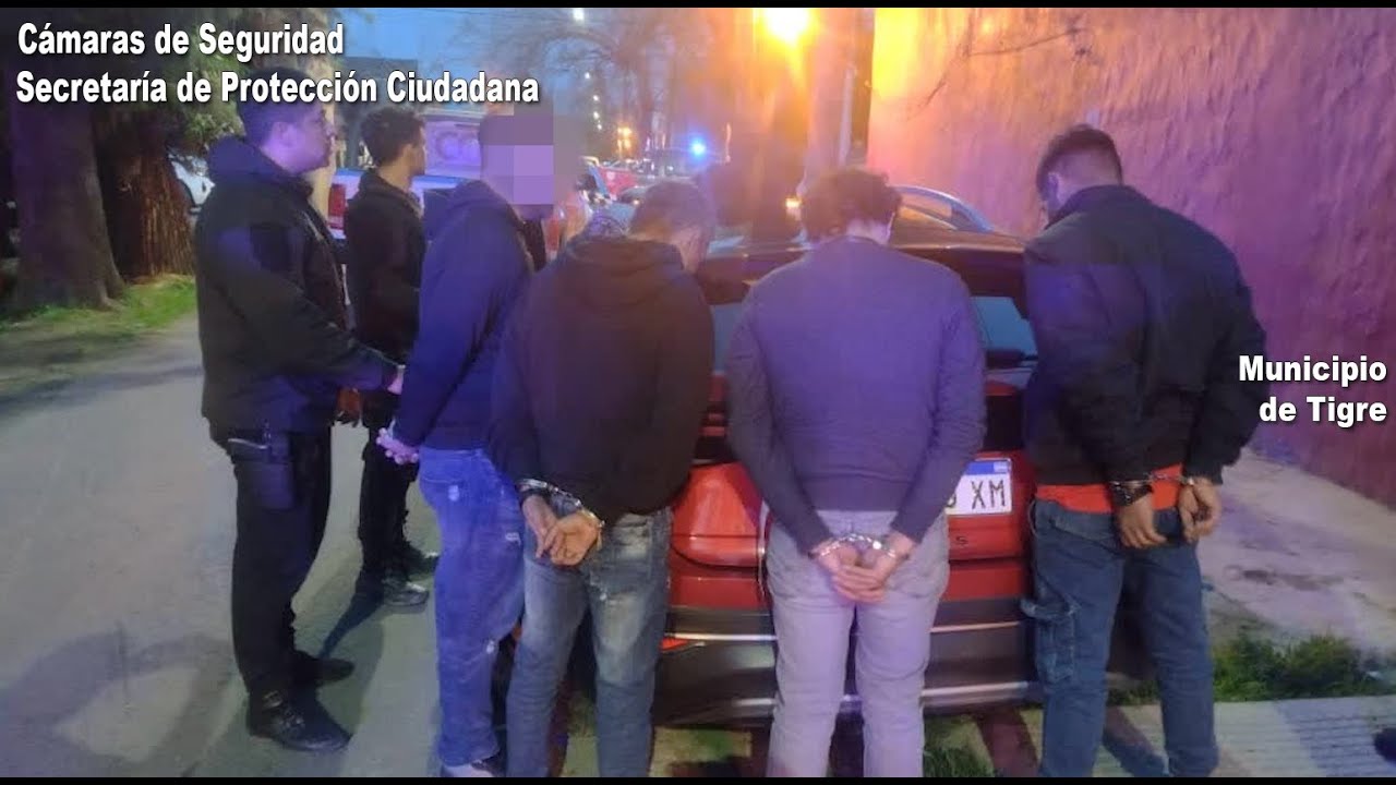 El Sistema de Protección Ciudadana de Tigre interceptó un auto involucrado en el robo de una casa