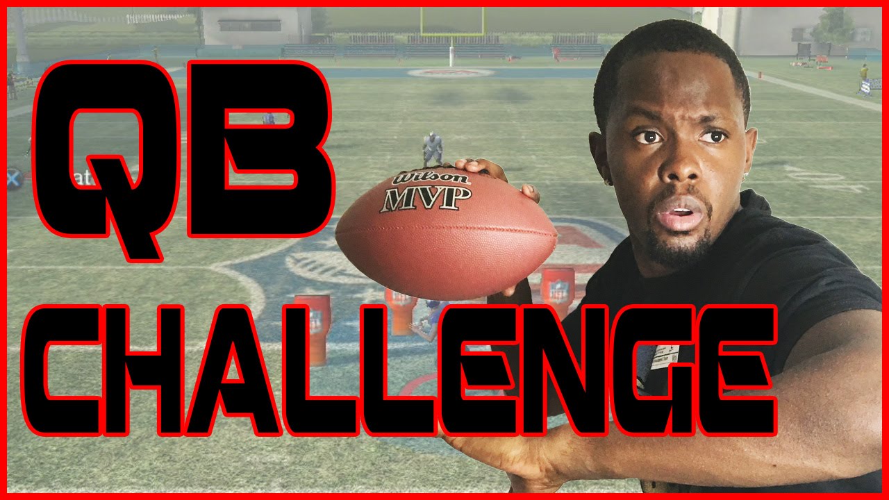 Madden 2009 Mini Game QB Challenge Gameplay  - HOLD THAT DOT!!