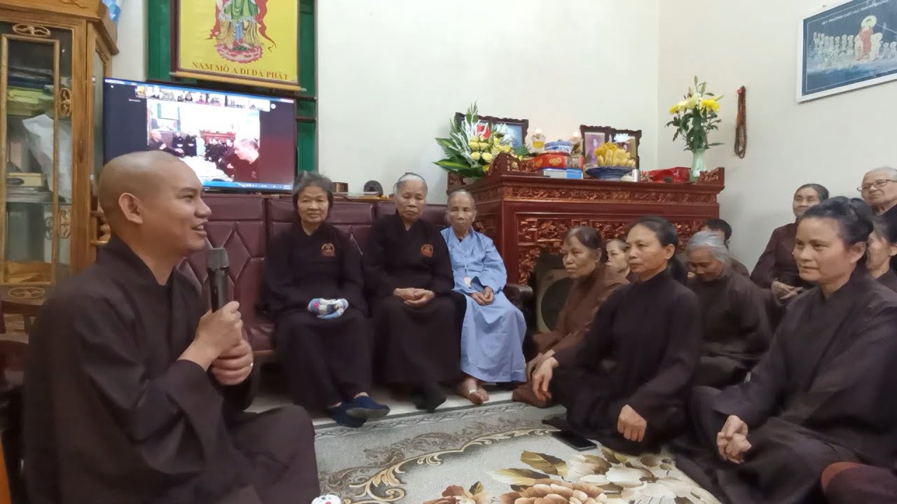 CƯ SĨ PHÚC TRÍ CHIA SẼ VỀ NIỆM PHẬT HỘ NIỆM TẠI GIA VIỄN NINH BÌNH