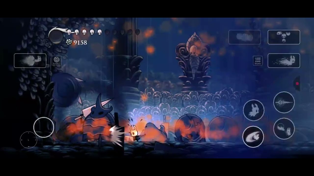 Beating watcher knight 