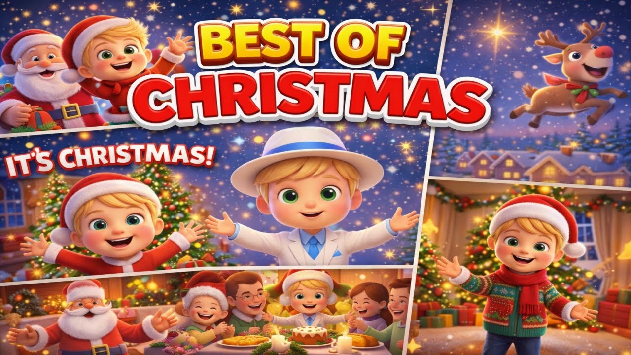 🎄✨ BEST OF CHRISTMAS! Fun & Happy Songs for Kids 🎶